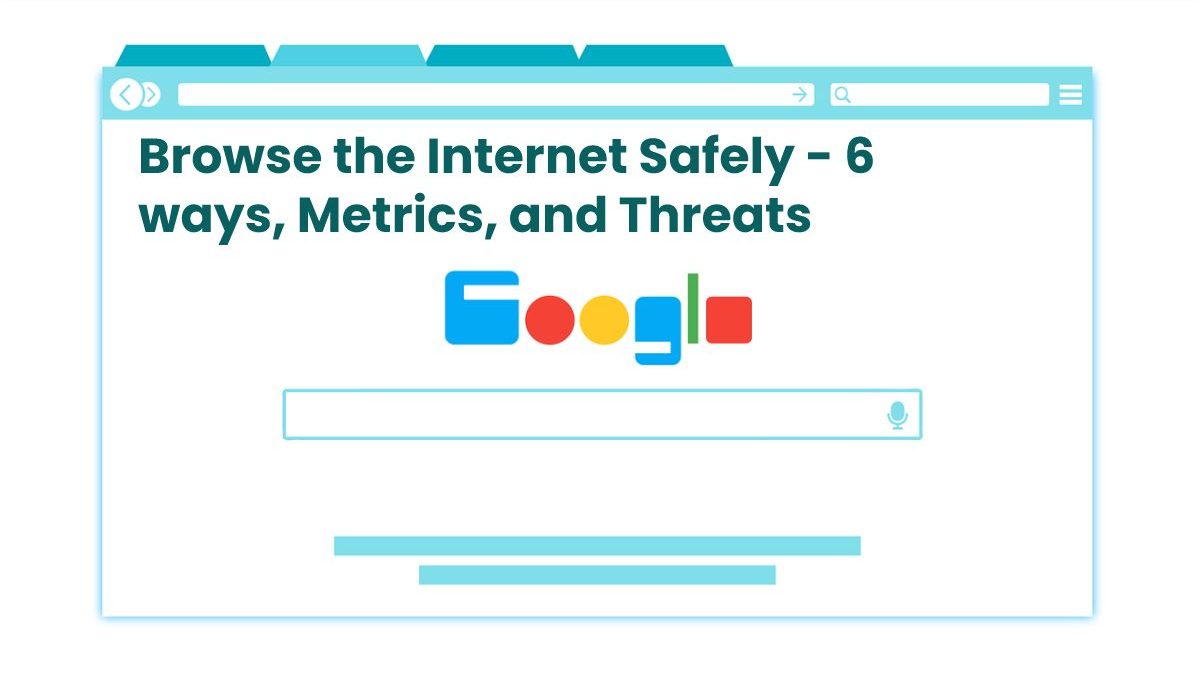 Browse the internet Safely – 6 ways, Metrics, and Threats